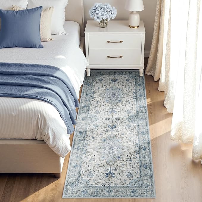 Area Rugs 3'x6' Runner Rug Non Slip Washable - Image 2