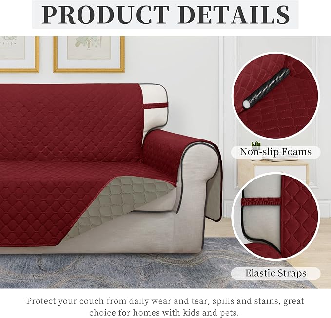 ISSUNTEX Double Protection 100% Waterproof Sofa Covers - Image 5