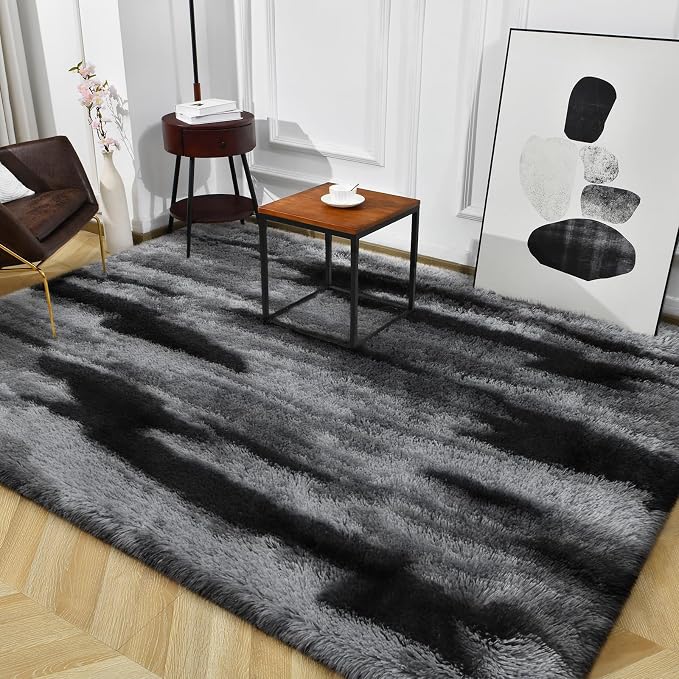 TWINNIS Super Soft Shaggy Rugs Fluffy Carpets, 5x8 Feet, Indoor Modern Plush - Image 9