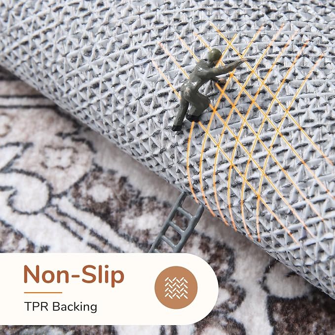 OPPODREAM Soft 8x10 Area Rugs, Washable Rugs 8x10 - Image 3