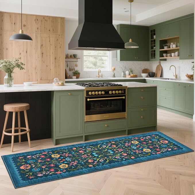 GarveeHome Floral Rug 2x6 Runners - Image 2