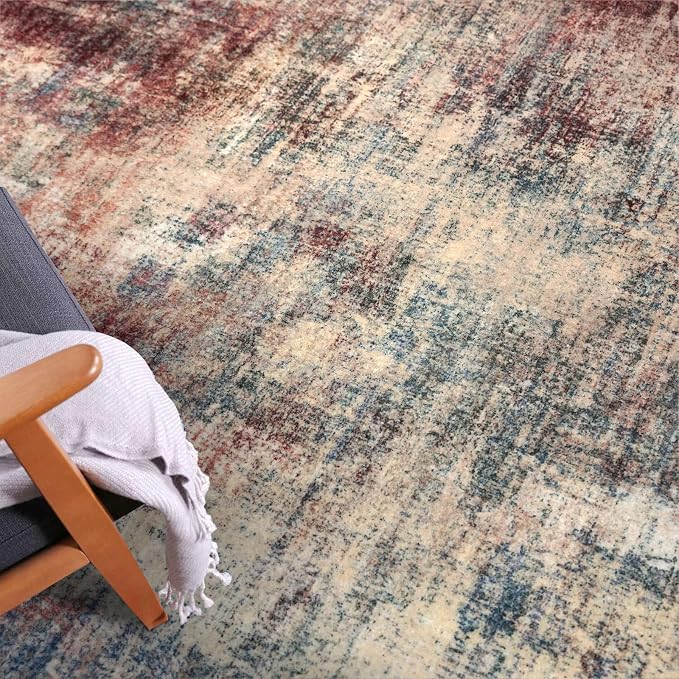 IOHOUZE Abstract Runner Rug 3x12 Ft Washable Runners - Image 7