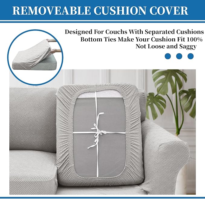 XINEAGE 2026 New 4 Pieces Couch Covers - Image 4