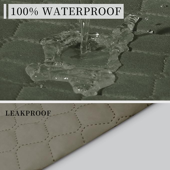 ISSUNTEX Double Protection 100% Waterproof Sofa Covers - Image 3