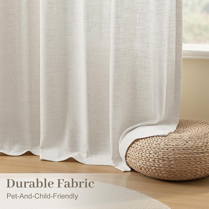 IVAPUPU Extra Width Pinch Pleated Curtains - Image 8