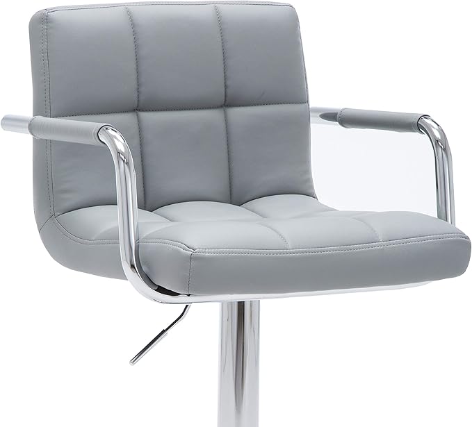 AC Pacific ACBS15 Bar Stool Gray