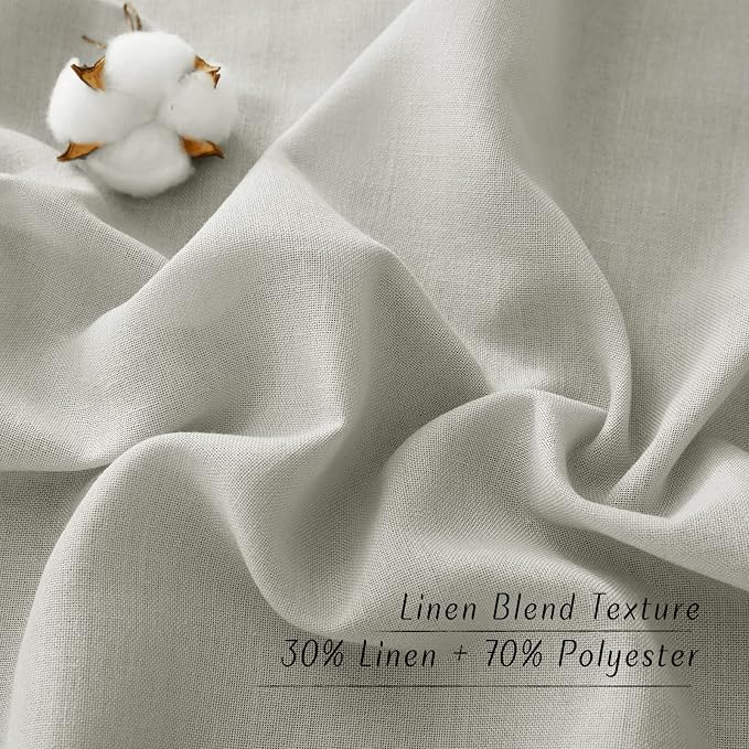 NICETOWN Linen 78 inch Curtains - Image 4