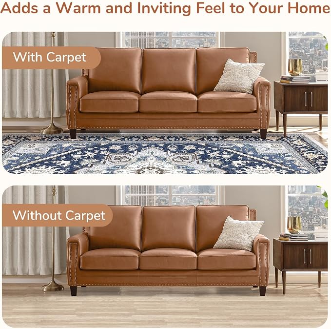 OPPODREAM Soft Round Rug 3ft, Washable Circle Rug 3ft - Image 8