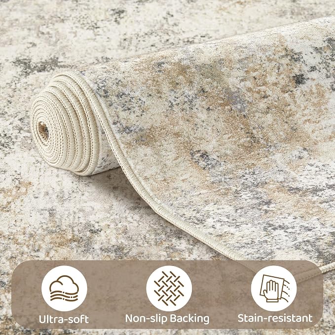 UERMEI 5x8 Area Rug Living Room Rugs - Image 6