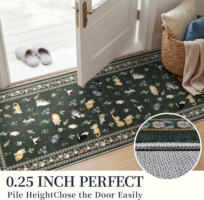 2x6 Washable Kitchen Runner Rug - Image 5