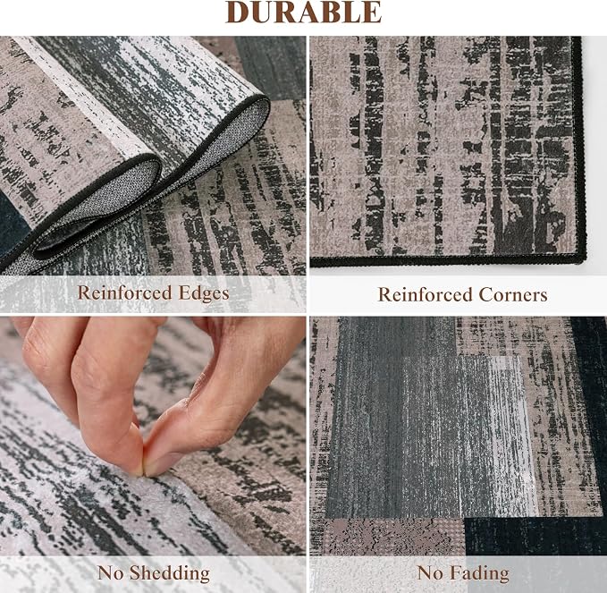 LIANLAM 10x14 Washable Area Rugs - Image 9