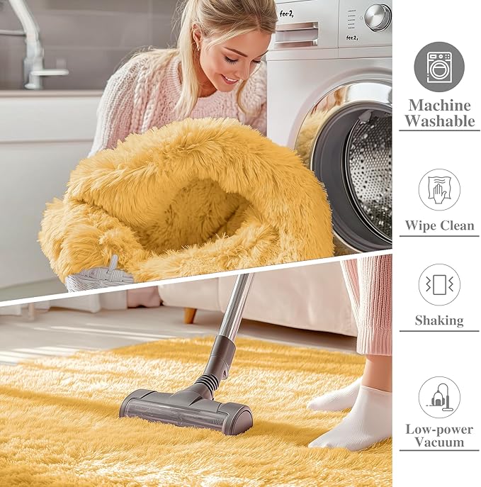 OLANLY 8x10 Machine Washable Large Area Rugs - Image 2