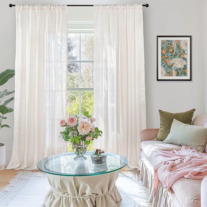 BGment Extra Long 108 Inch Length Curtains - Image 2