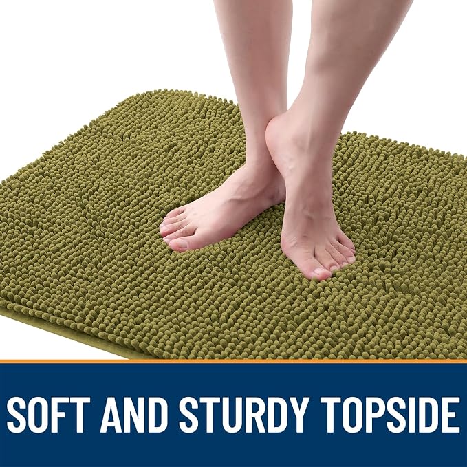 OLANLY Dog Door Mat for Muddy Paws 59x35, Absorbs Moisture and Dirt, Absorbent - Image 4