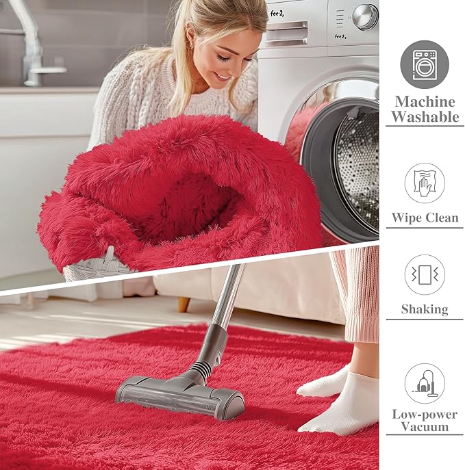 OLANLY 2x6 Machine Washable Runner Rugs - Image 2