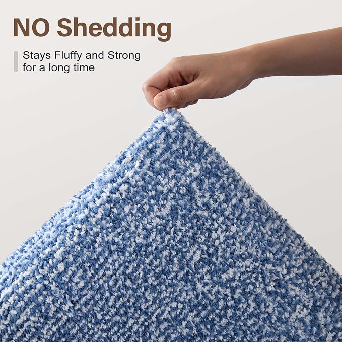 48x32 Large Bathroom Rugs Washable Non Slip, Soft Absorbent Quick Dry Mats - Image 8