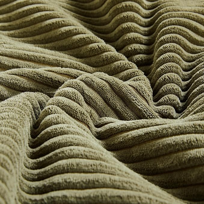 Fancy Homi 2 Packs Olive Green Lumbar Decorative Throw Pillow Covers 16x28 Inch - Image 5