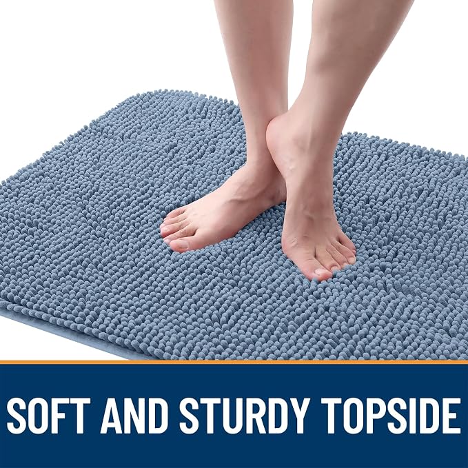 OLANLY Dog Door Mat for Muddy Paws 34x21, Absorbs Moisture and Dirt, Absorbent - Image 4