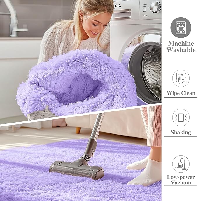 OLANLY 9x12 Machine Washable Large Area Rugs - Image 2