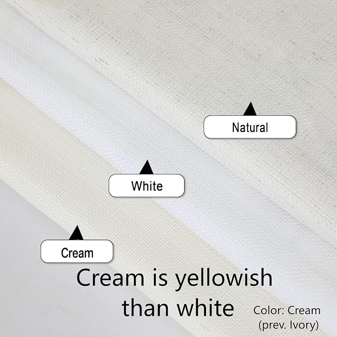 Chyhomenyc Cream Short Curtain Valance - Image 4