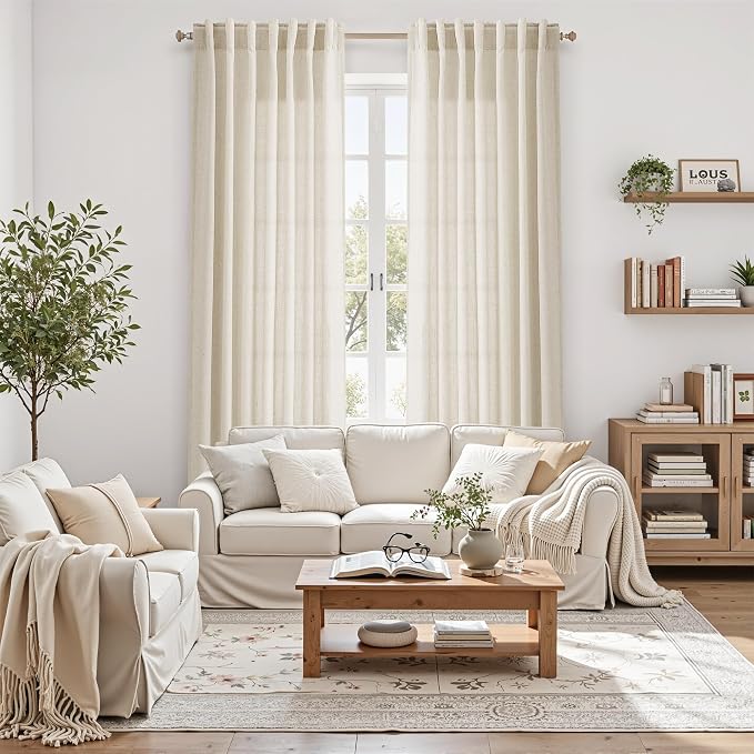Nanspring Extra Long 120 Inch Curtains - Image 6
