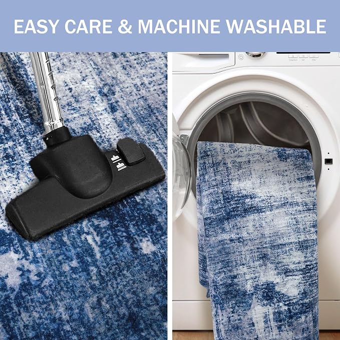 IOHOUZE Small Abstract Area Rug 2x3 Ft Entryway Rugs Washable Door Mat Indoor - Image 3