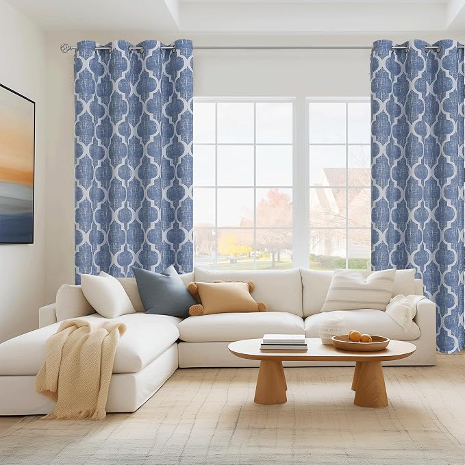 Beauoop 100% Blackout Curtains 96 Inches Long 2 Panels - Image 7