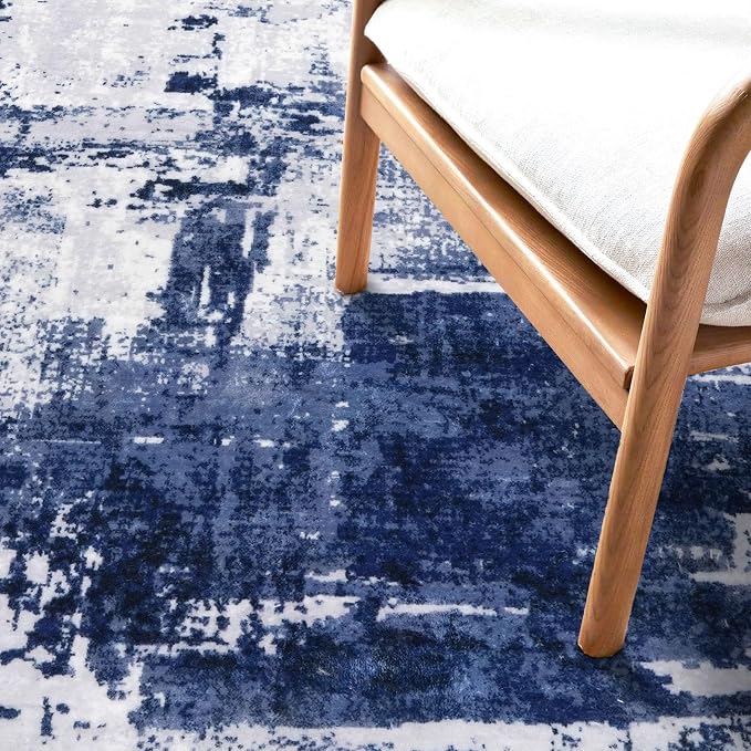 KOZYFLY Modern Abstract 3x5 Area Rug Washable Bedroom Rug Throw Entry Mat - Image 7
