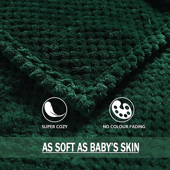 Exclusivo Mezcla Fleece Throw Blanket Extra Large, Super Soft and Warm Blankets - Image 6