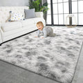TWINNIS Super Soft Shaggy Rugs Fluffy Carpets 8x10 Feet, Indoor Modern Plush by TWINNIS