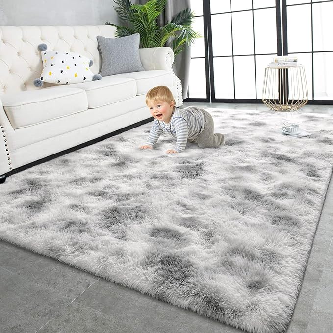TWINNIS Super Soft Shaggy Rugs Fluffy Carpets 3x5 Feet, Indoor Modern Plush by TWINNIS