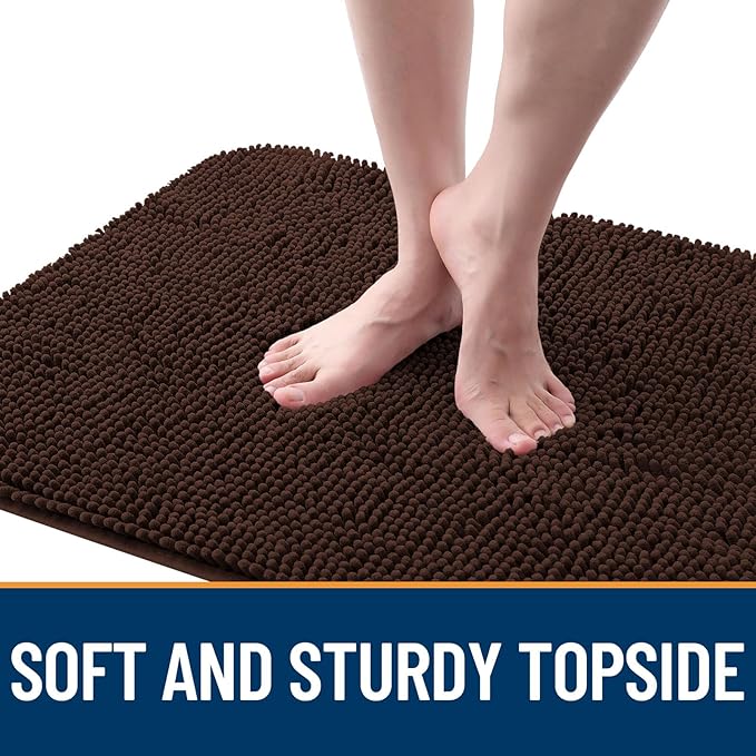 OLANLY Dog Door Mat for Muddy Paws 54x32, Absorbs Moisture and Dirt, Absorbent - Image 4