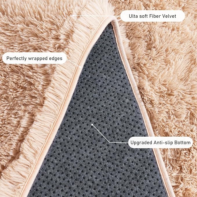 9x12 Area Rug for Living Room, Ultra Soft Large Shag Rug for Bedroom, Upgrade - Image 4