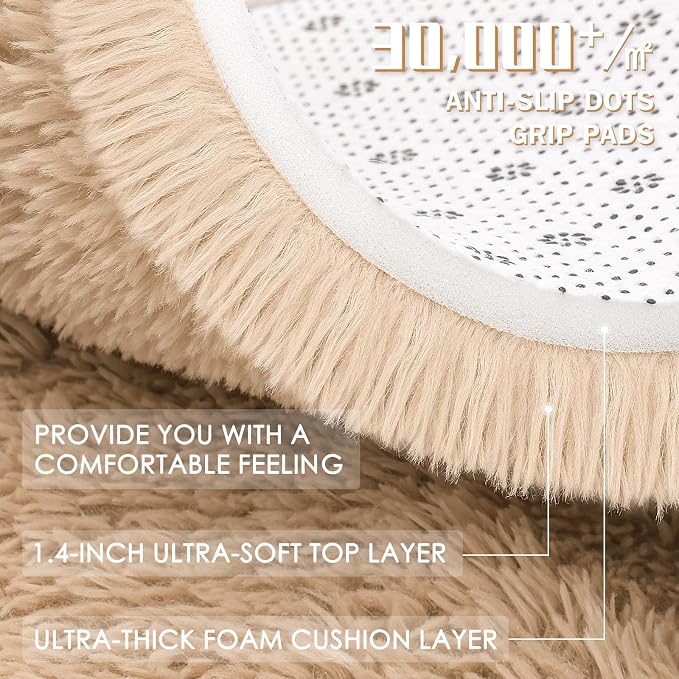 OLANLY 7x10 Machine Washable Large Area Rugs - Image 8