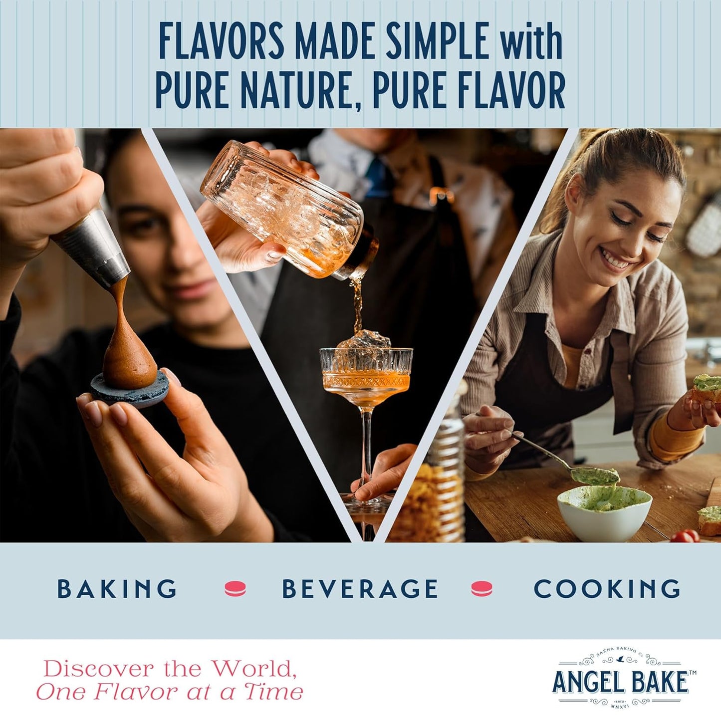 Pure Rose Extract for Baking & Mixology - Culinary Grade Rose Essence and Flavoring - Kosher, Keto Friendly, Vegan, Gluten-Free for Desserts, Beverages & Recipes (2 Oz Extract with Latex-Free Dropper)