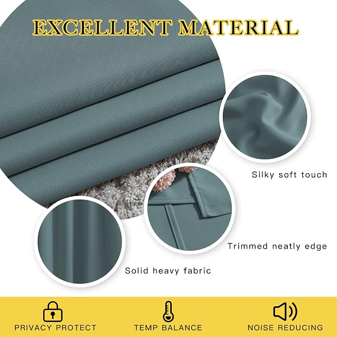 NICETOWN Blackout Curtains Panels - Image 4