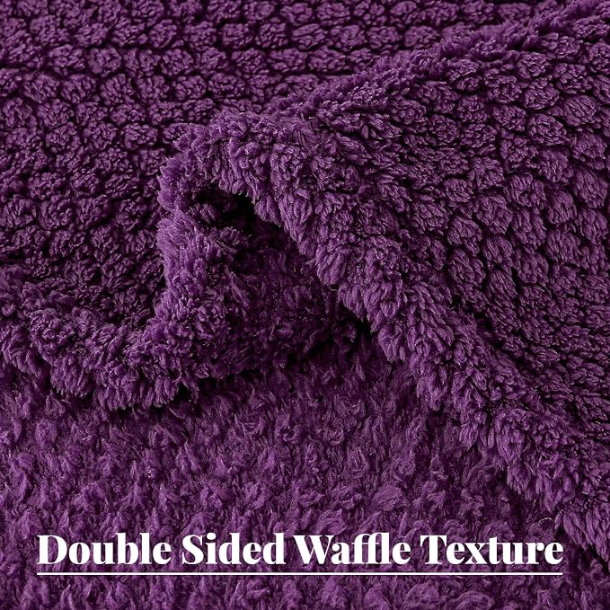 Whale Flotilla King Size Fuzzy Fleece Blanket - Image 6