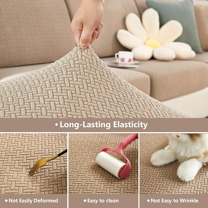 Couch Cushion Covers for Sofa Couch Covers Wear-Resistant Universal Sofa Cover - Image 5