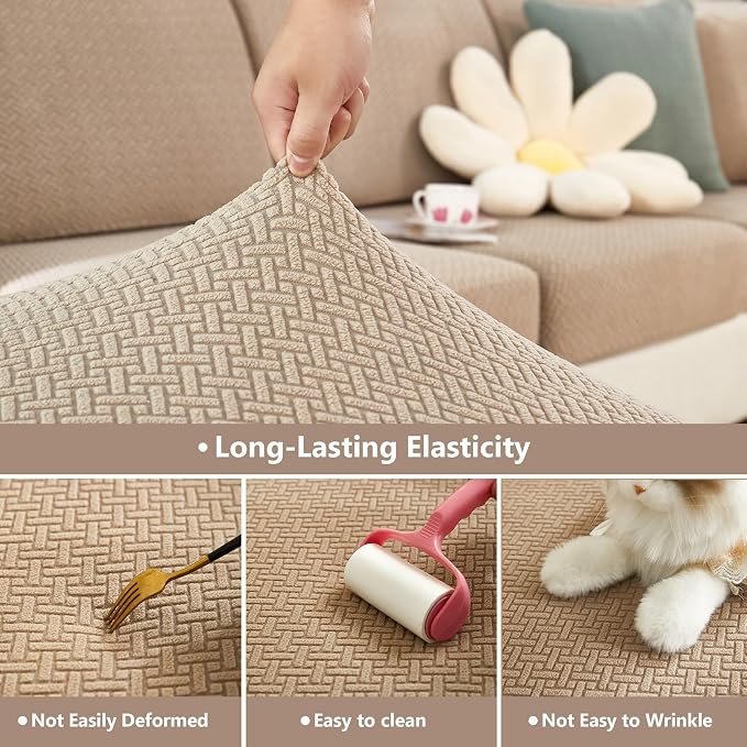 Couch Cushion Covers for Sofa Couch Covers Wear-Resistant Universal Sofa Cover - Image 4