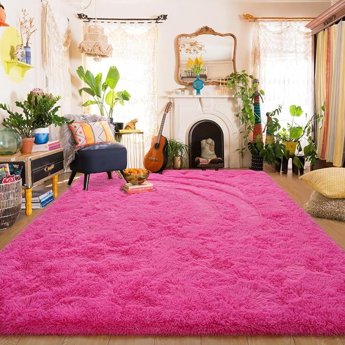 Amearea Premium Soft Area Rug 4x5.3 Feet, Fluffy Carpet - Image 7