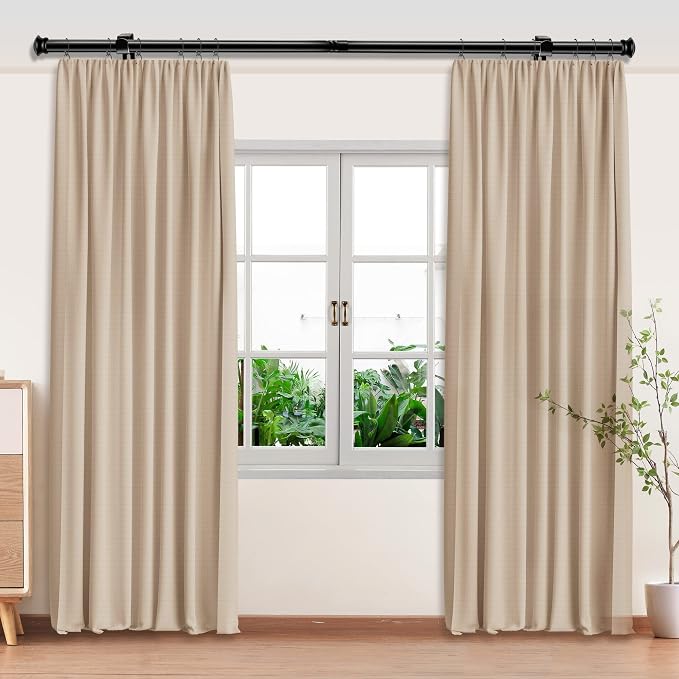 Standard Decorative Window Curtain Rods 30 to 88 Inch, 5/8 Inch Diameter Small - Image 7