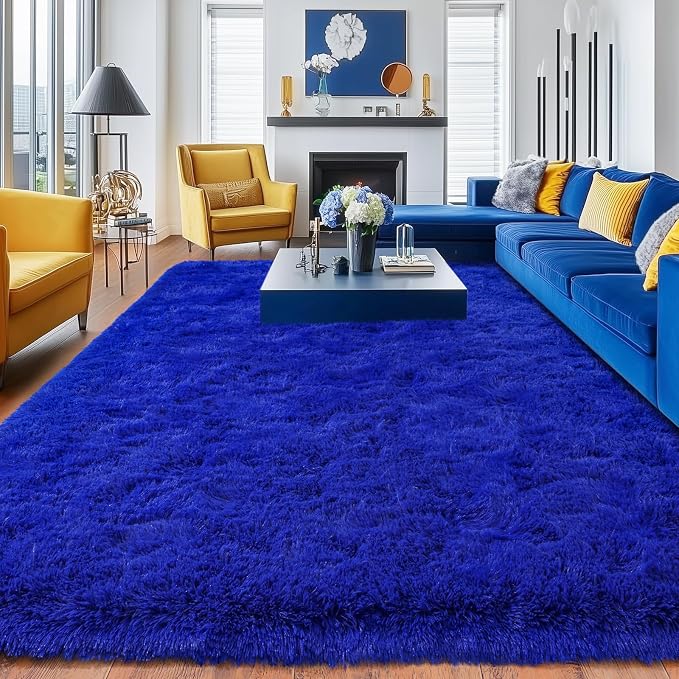 Rugs for Bedroom 4x6, Soft Shaggy Modern Shag Area Rug for Living Room - Image 9