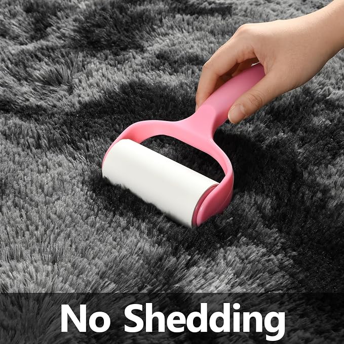 Deerhoo Shag Area Rug, 4 X 6 Tie-Dyed Plush Fuzzy Rugs - Image 5