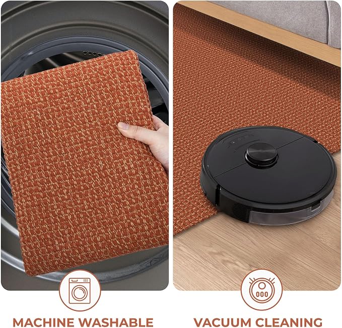 KOZYFLY Indoor Door Mat 2x3 ft Small Area Rugs Washable Front Door Mat Non Slip - Image 7