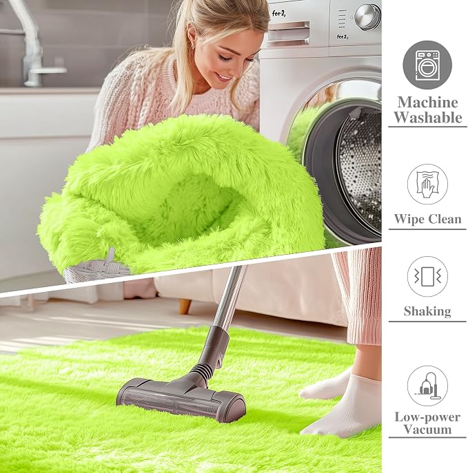 OLANLY 6x9 Machine Washable Large Area Rugs - Image 2