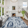 4x6 Area Rugs Washable Rug: Modern Abstract Living Room Rug Soft Anti-Skid Thin by GENTDRIZZ