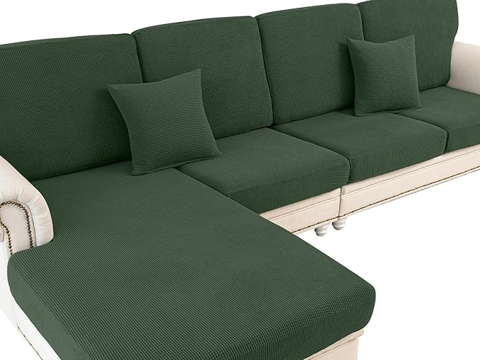 Couch Cushion Covers Seat Cushion Cover Stretch Couch Cover Separate Sectional by LA+MEACK