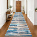 Lansny Modern Abstract Runner Rug 3x16 by lansny