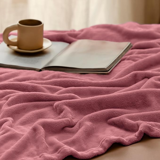 Bedsure GentleSoft Fleece King Size Blankets - Image 5
