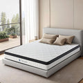 Full Size Mattress, 10 Inch Full Mattress in a Box, Medium Firm, Memory Foam with Individual Pocket Spring for Pressure Relief & Motion Isolation, Strong Edge Support